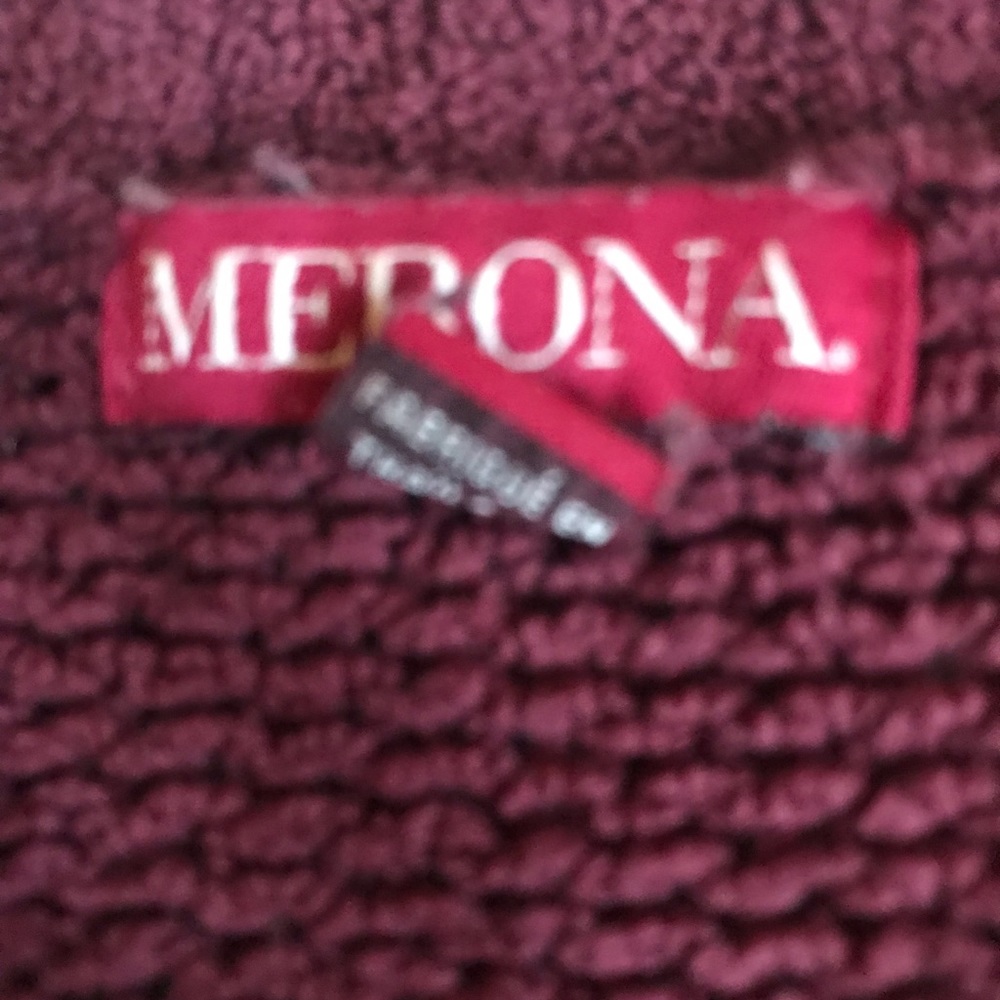 Maroon Sweater - Picture 2 of 2